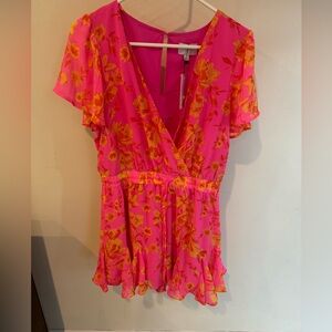 Sugarlips pink romper
